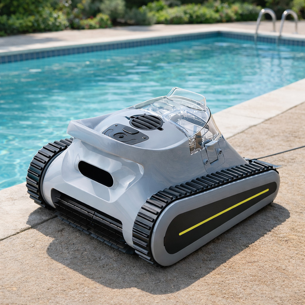 Crab SAT30 Cordless Robotic Pool Vacuum Wall-Climbing Automatic Pool Cleaner