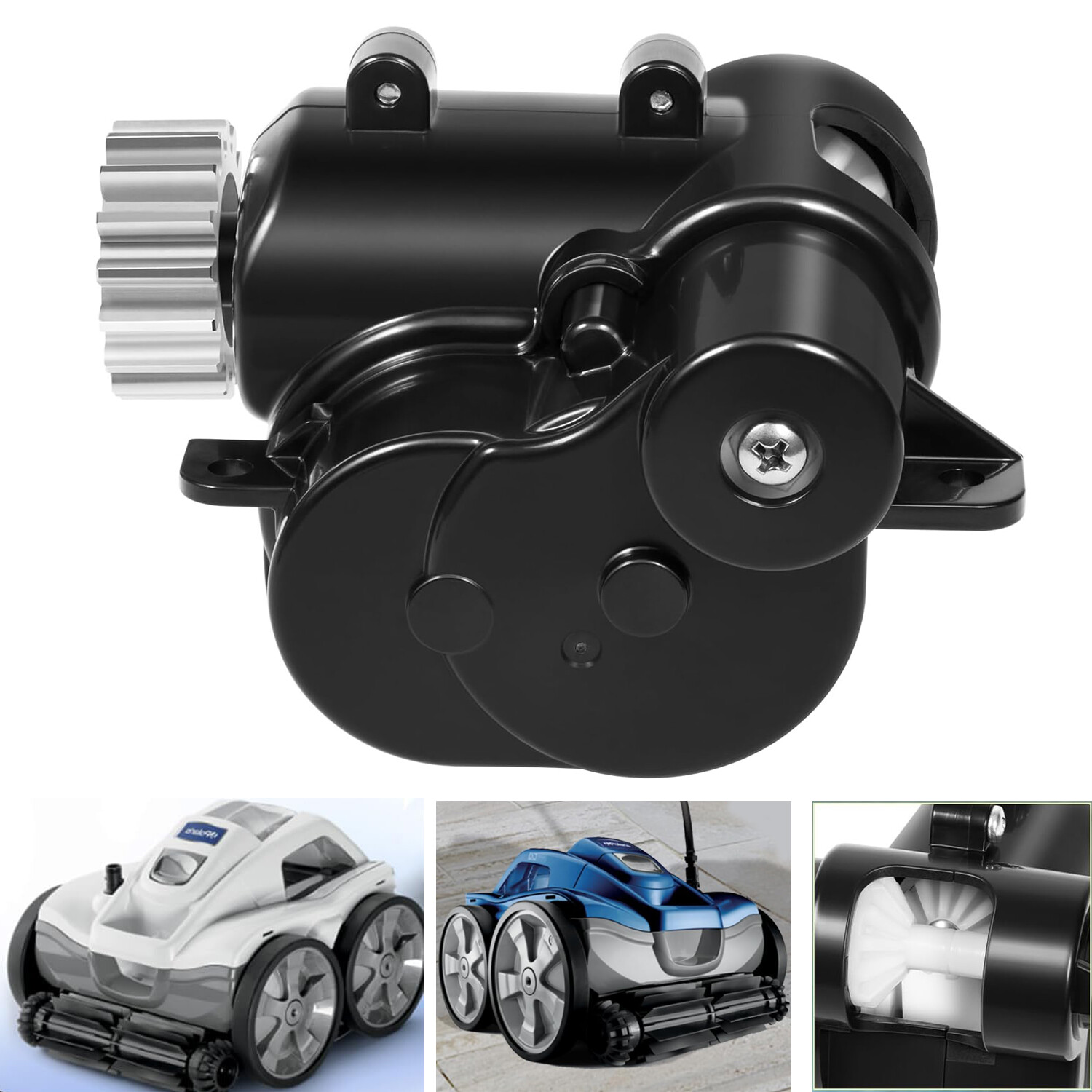 R0837300 Gearbox Assembly Replacement for Polaris Quattro P40/Sport Pool Cleaner