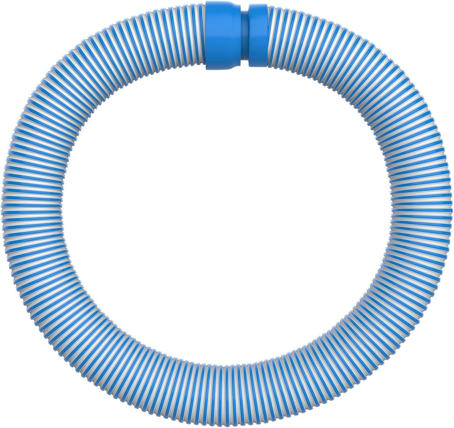 Pool Vacuum Hose 2-Pack, 40&Prime; Spiral-Wound, Blue