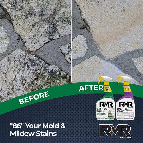 RMR Brands DIY Mold & Stain Remover Bundle, Complete 32 Fl Oz (Pack of 2)