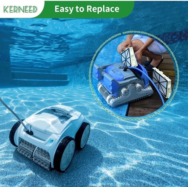 8 Pcs Ultra Fine Cartridge Filter Panels Replacement Robotic Pool Cleaner Filter
