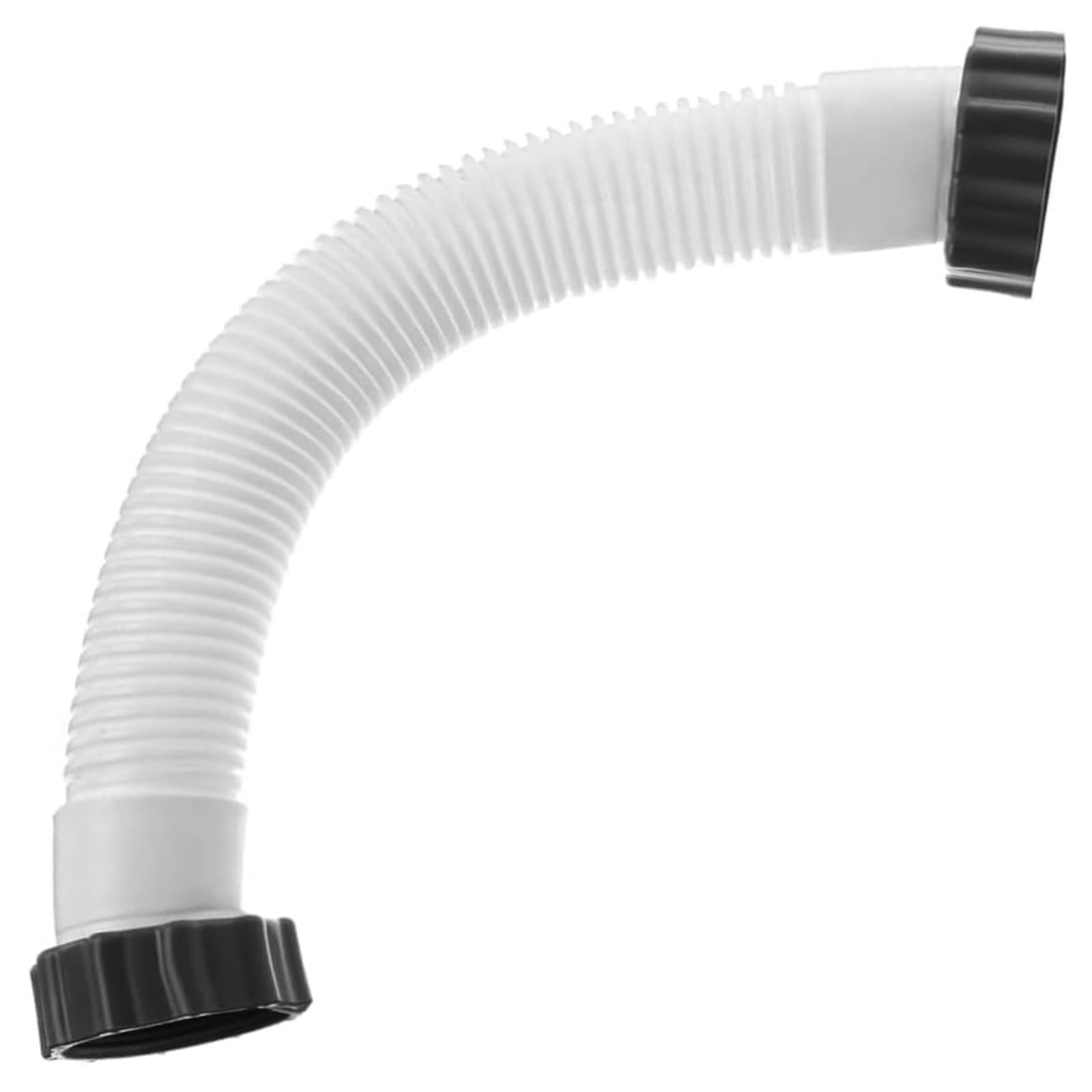 Pool Sand Filter Pump Hose – 16 inches long with a 1.5 inch diameter, ‎White
