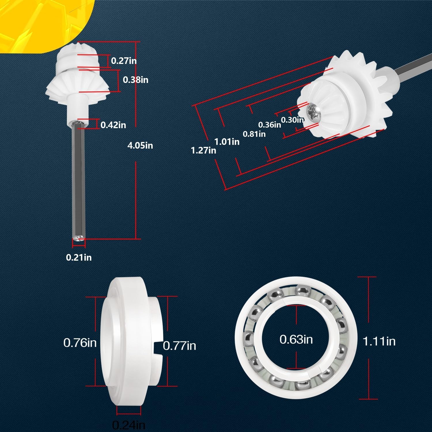 For Zodiac Baracuda Pool Suction Cleaner Vacuum MX6 MX8 MX8 Elite Tune Up Kit