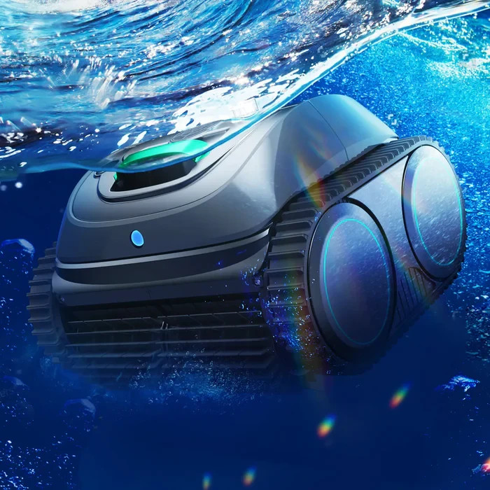 WYBOT C1 Pool Cleaner Wall Climb Cordless Robotic Pool Robot In-Ground Pools NEW