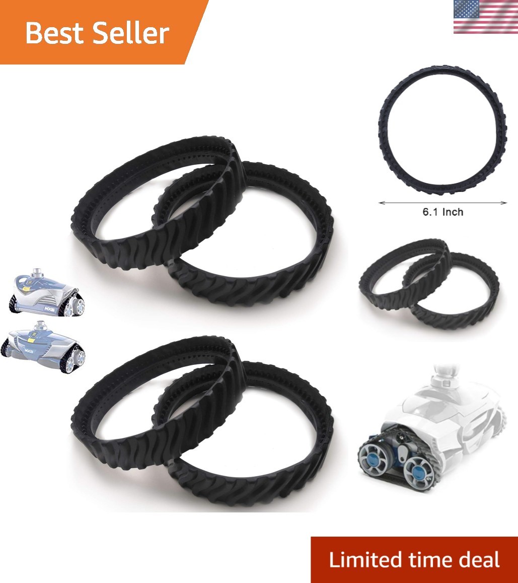Upgrade Your MX6/MX8 Pool Cleaner with 4 Heavy-Duty Rubber Tracks R0526100