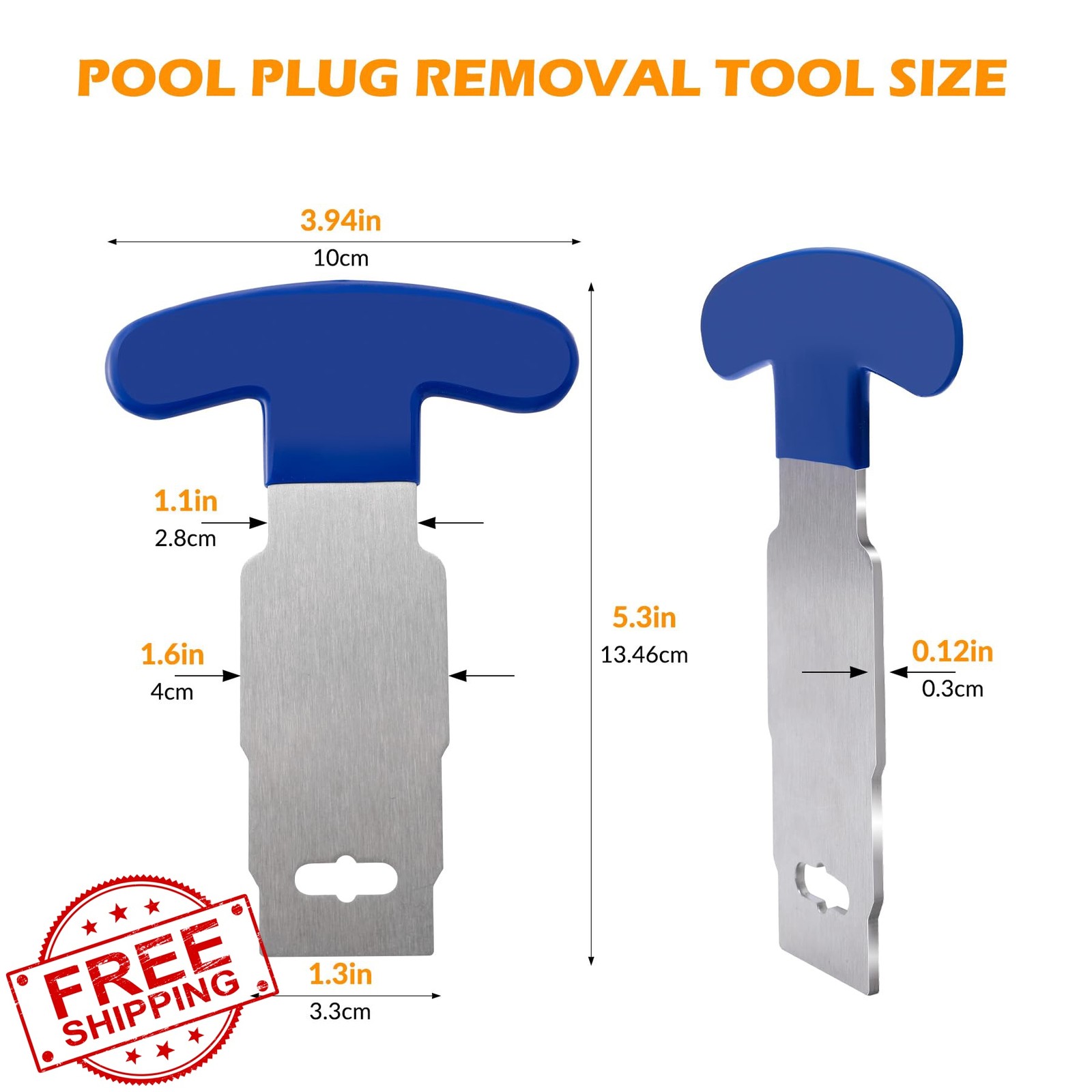 Vizava Pool Plug Removal Tool Blue