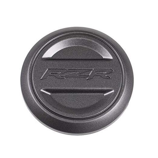 RZR Rim Cap, Flash Black, Genuine OEM Part 1523994-655, Qty 1