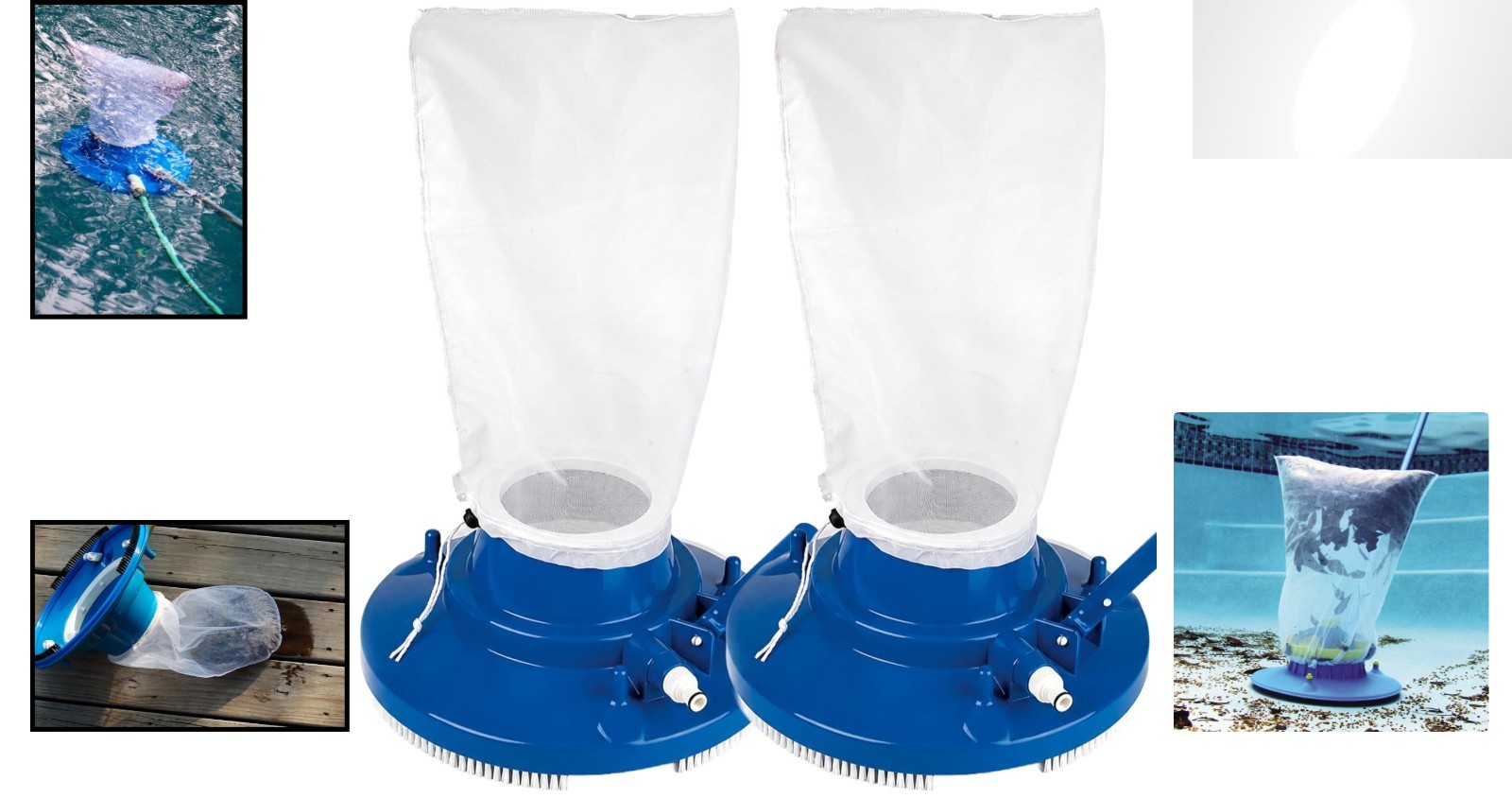 Durable Pool Leaf Catcher Replacement Bag – 24×16 Inches, Portable & Efficient