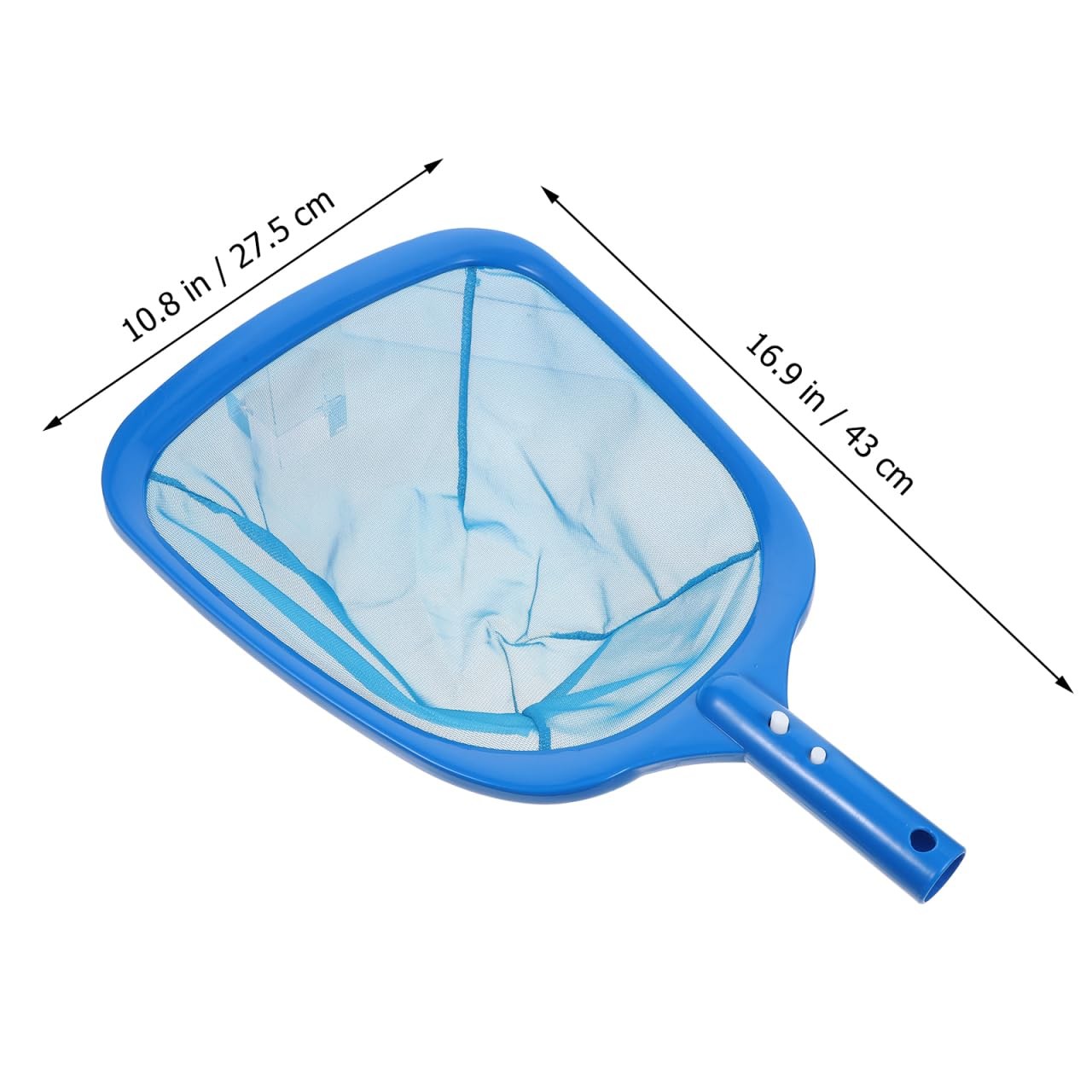 Pool Skimmer Net – Heavy Duty Deep Bag Leaf Rake with Fine Mesh, Professional…