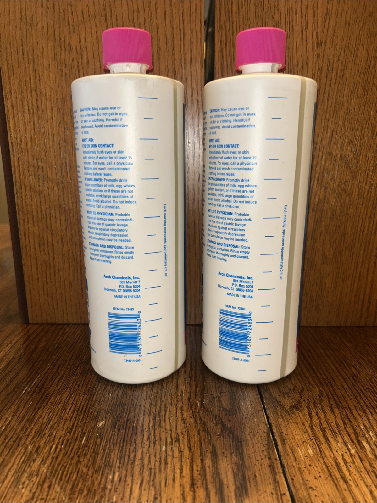 HTH Lot Of 2 POOL COVER CLEANER 32 OZ. Bottles NEW Pool Maintenance FAST SHIP