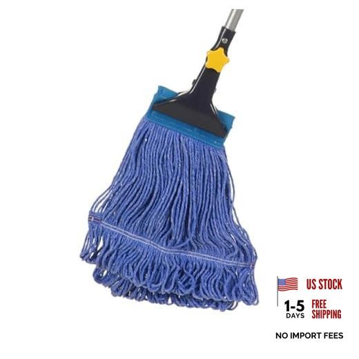 Looped-End String Wet Heavy Duty Cotton Mop – Industrial Grade – Cotton