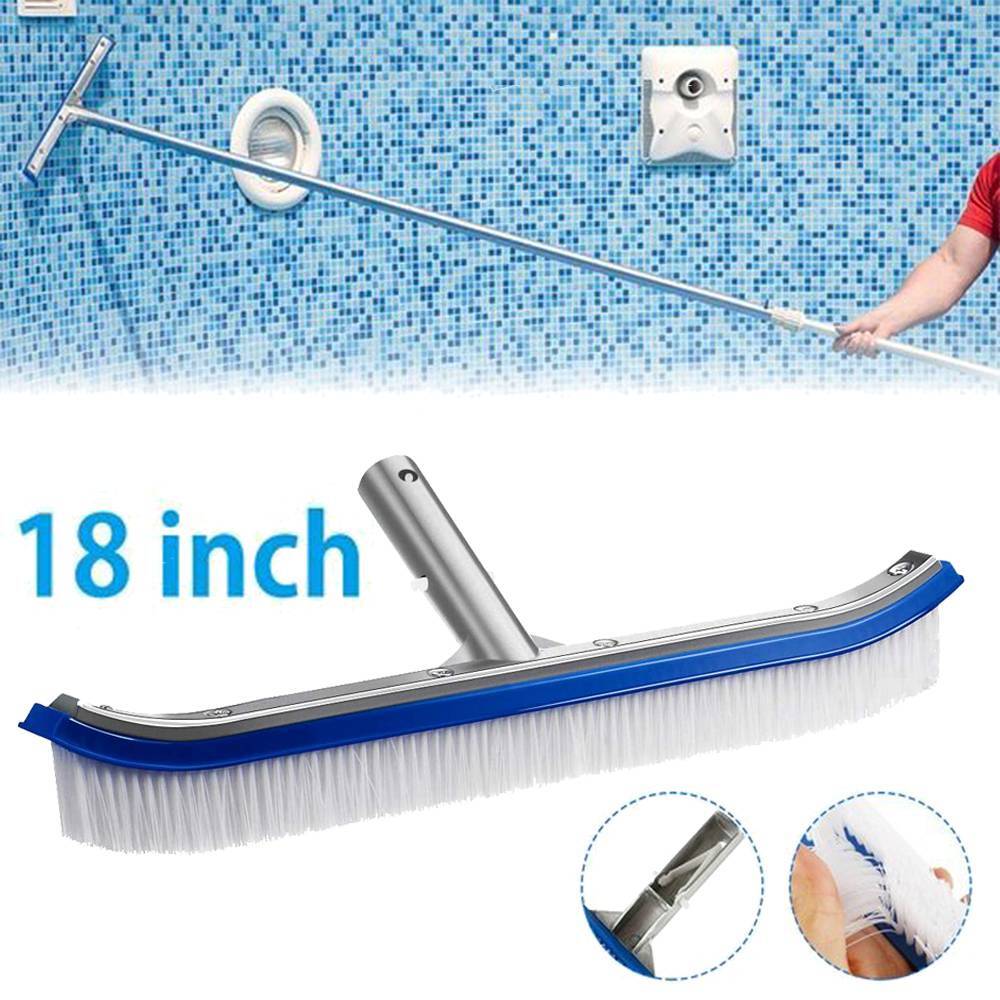 Heavy Duty 18&Prime; Strong Aluminium Swimming Pool Wall Tiles & Floors Cleaning Brush