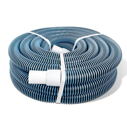 Pool Vacuum Hose 1-1/4 x 30 FT Heavy Duty for Inground Above Ground Pool Cleaner