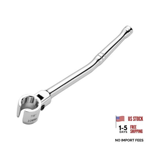 Flexible Car Head Oxygen Sensor Remover, 7/8&Prime; 22mm Vehicle O2 Sensor Handle