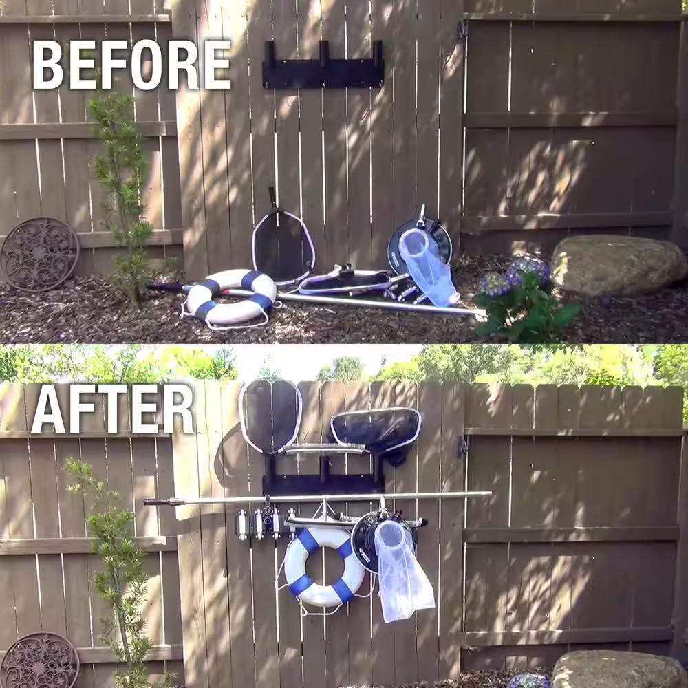 Swimming Pool and Spa Maintenance Tool Organizer