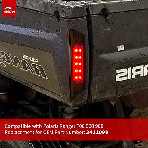 Ranger Tail Light Compatible with Polaris Ranger 500 700 800 900 2411099Smoke