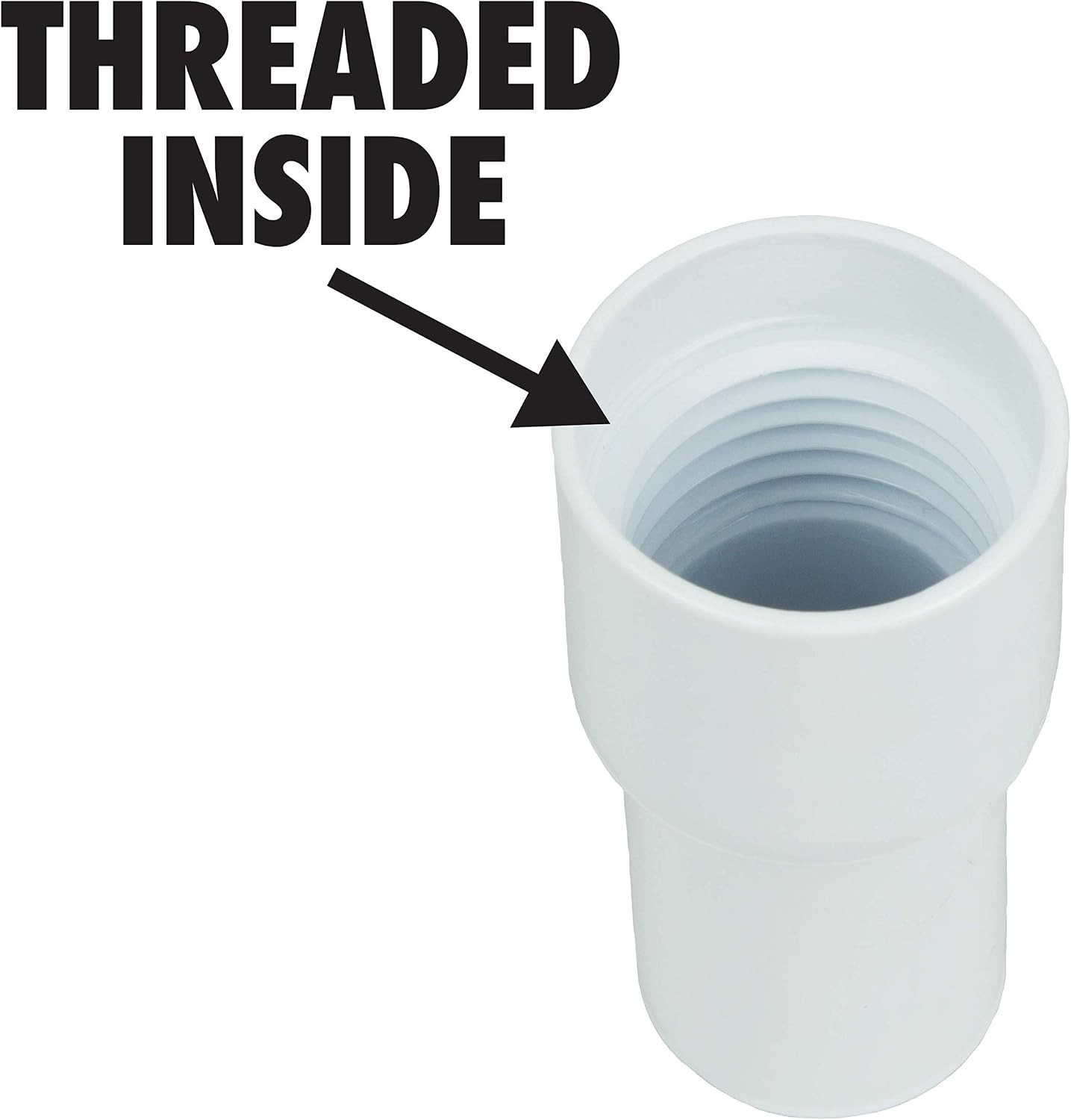 Durable 1.5 » Spiral Pool Vacuum Hose Cuff – Ideal Replacement Set of 2