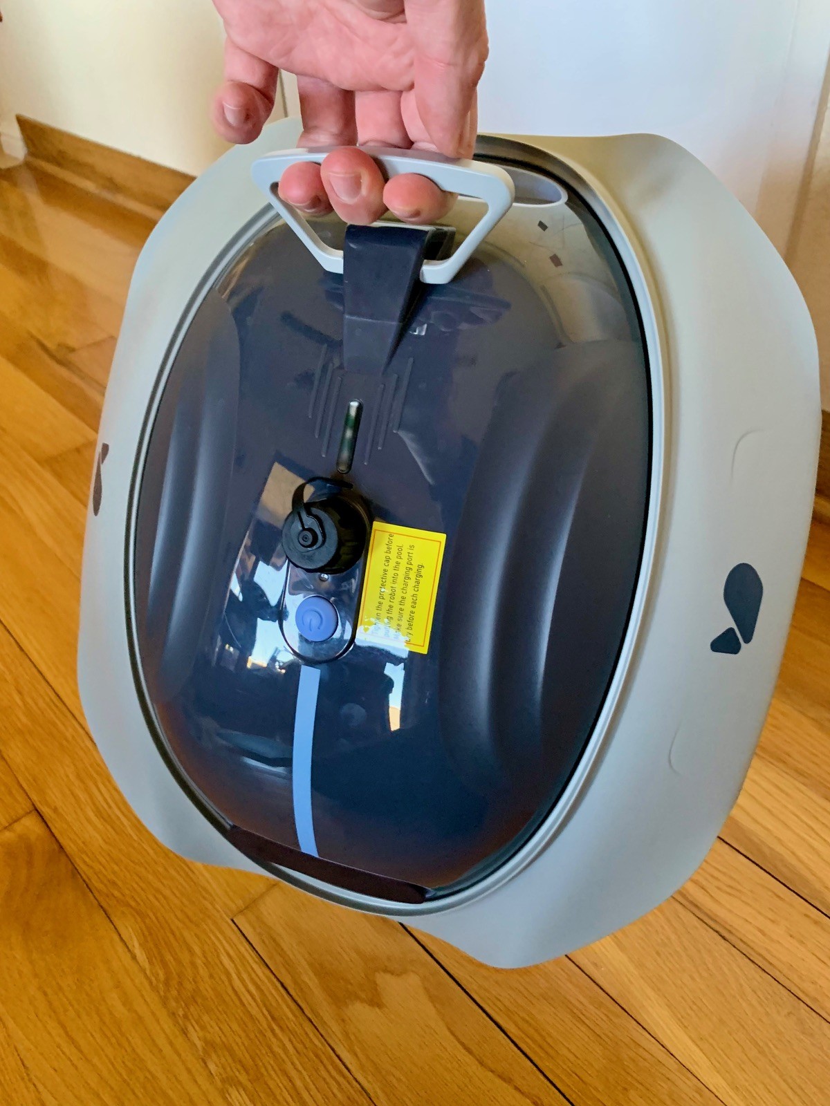 Bubot 300P Cordless Robotic Pool Cleaner, 1.5h Runtime, Auto-Park, 850 Sqft, LW