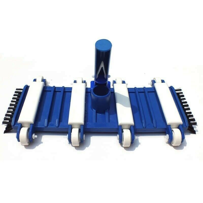 Weighted Swimming Pool Vacuum Head with Brush Clean Your Vinyl Pool Bottom