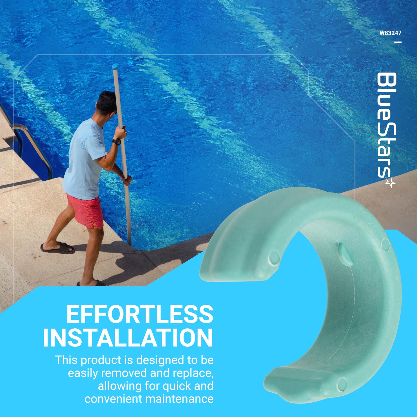 Bluestars Universal Pool Cleaner Hose Weight W83247 For Zodiac Baracuda Mx8 Mx6