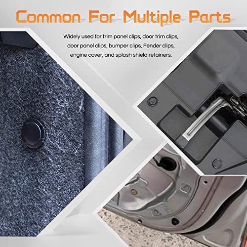Car Clips Replacement for Toyota Honda Ford GM Chrysler 245 PCS Fender Clips