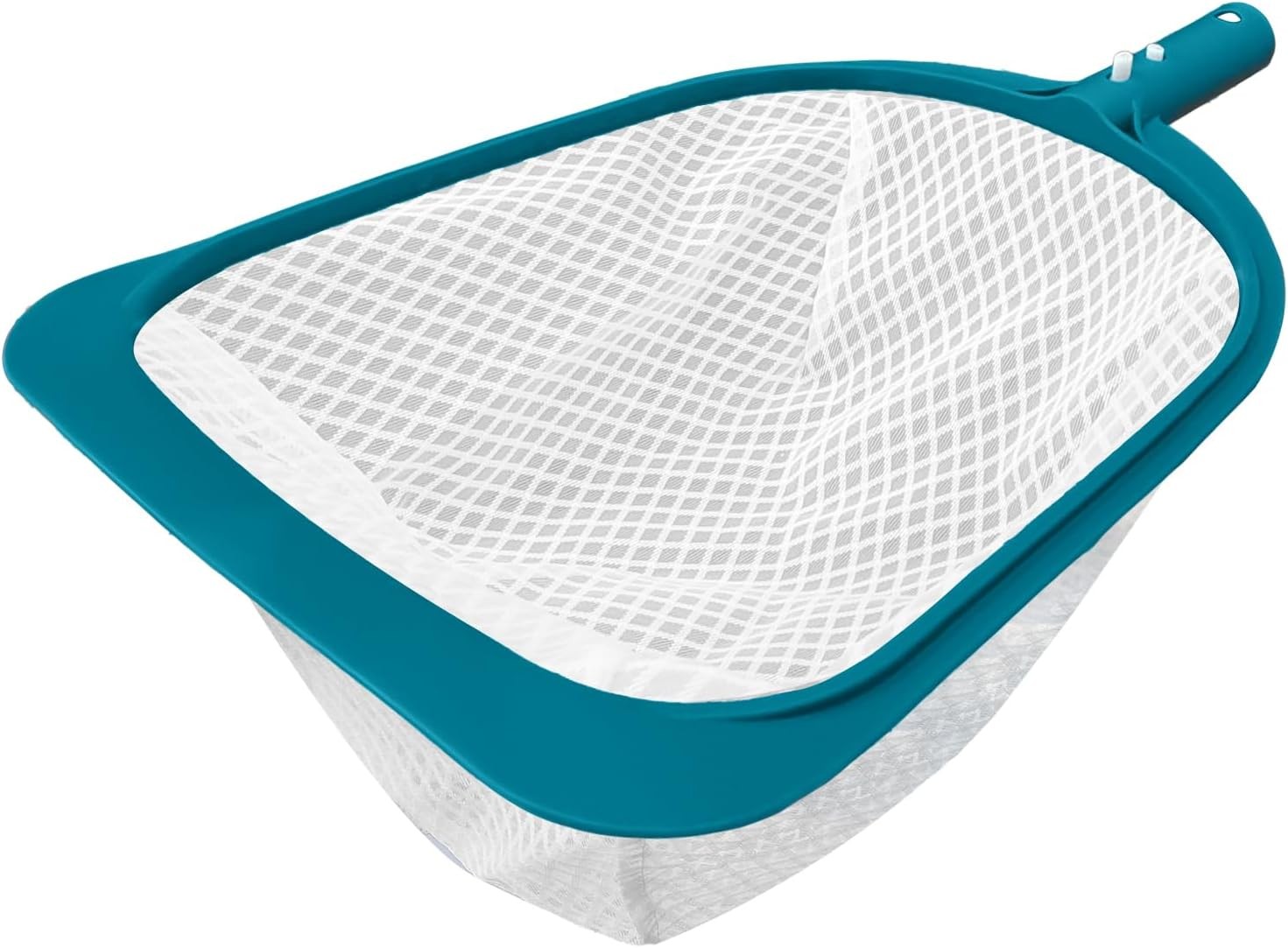 Pool Spa Leaf Skimmer Net – Ultra Fine Mesh Diamond Netting with 5&Prime; Deep Bag