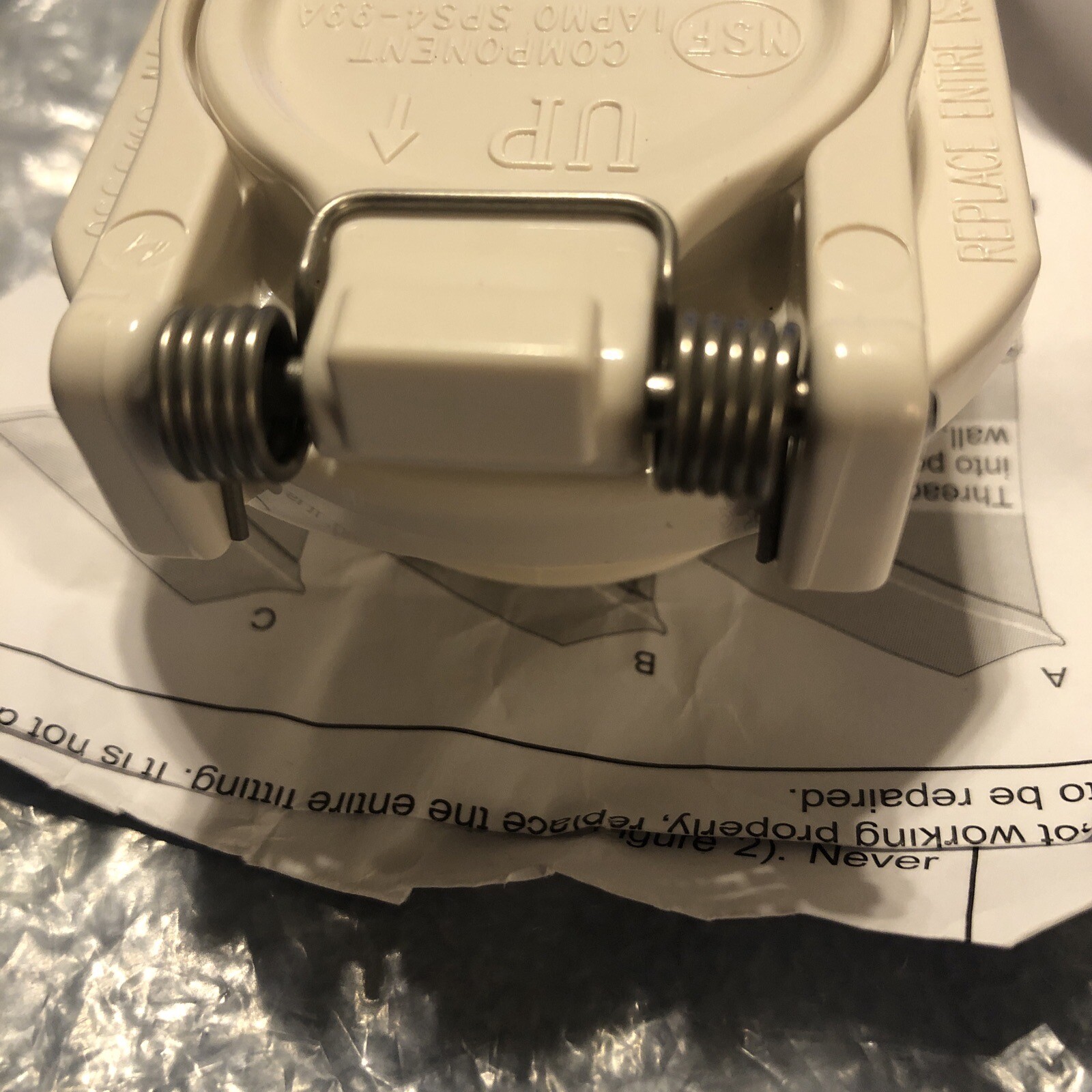 Pentair GW9530 Kreepy Krauly Great White Sta-rite Safety Vac Port Thrd Fitting