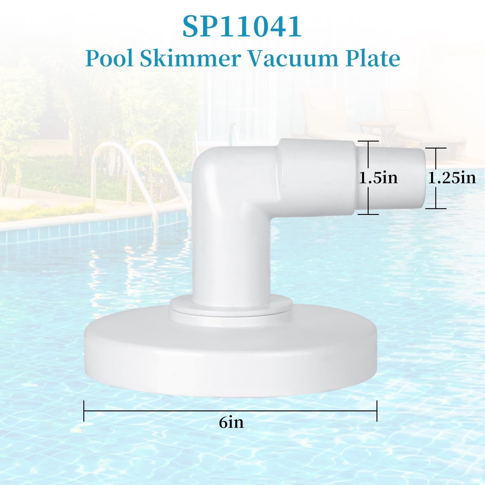 Pool Skimmer Vacuum Plate Replacement for Hayward SP1090 SP1091 SP1092