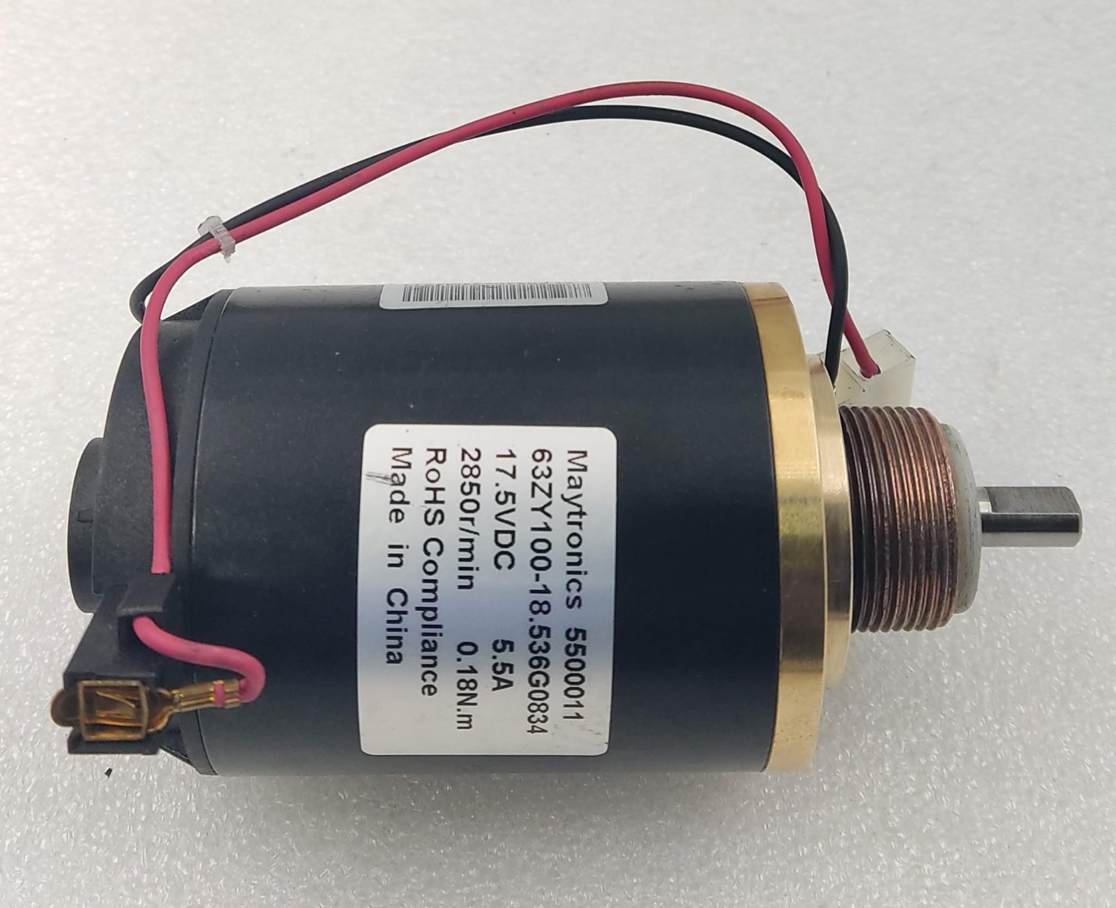*TESTED* Maytronics Pump Motor 63ZY100 5500011 2850rpm For Dolphin Pool Robot