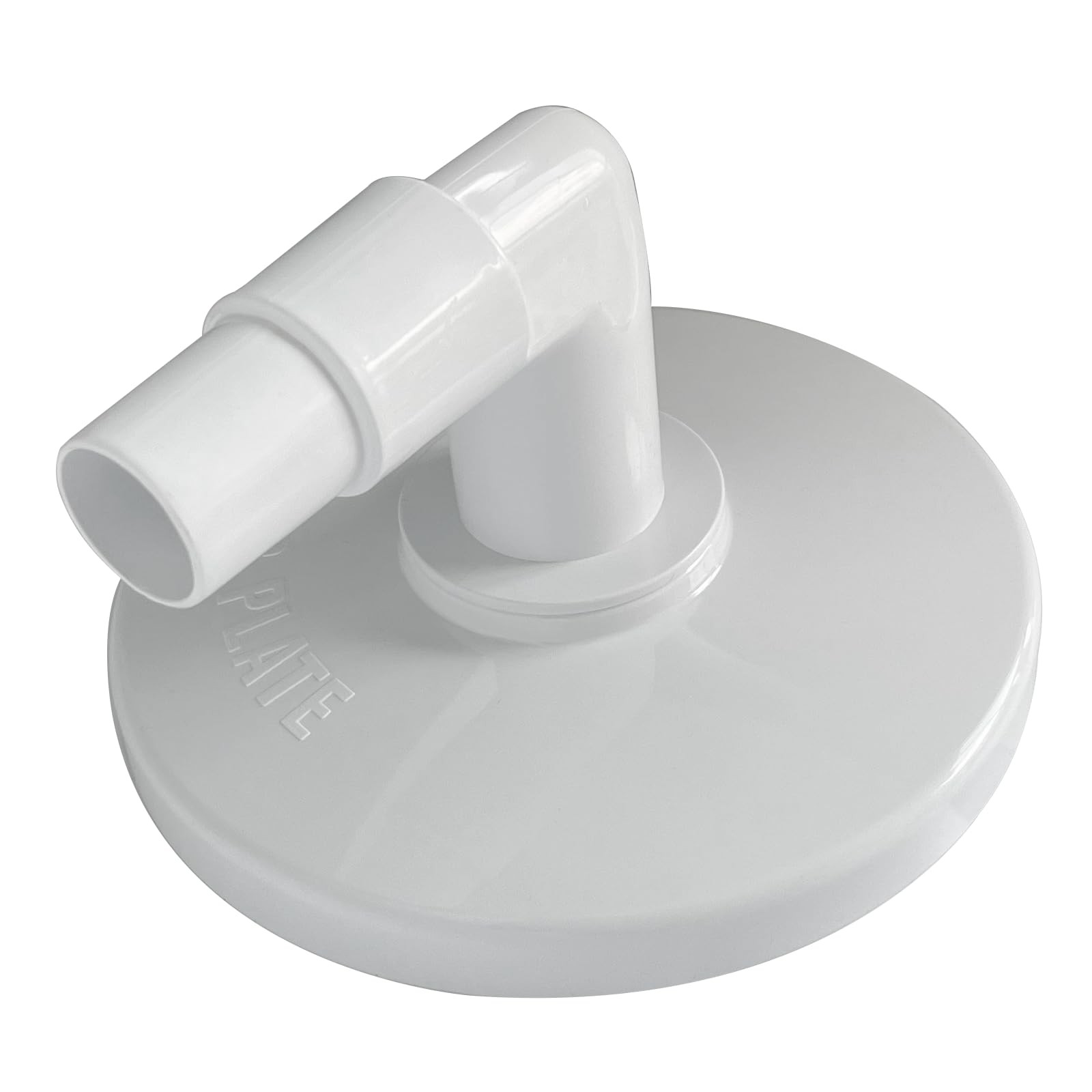 7.25 Inch Pool Skimmer Vacuum Plate with Combo Hose Elbow Adapter