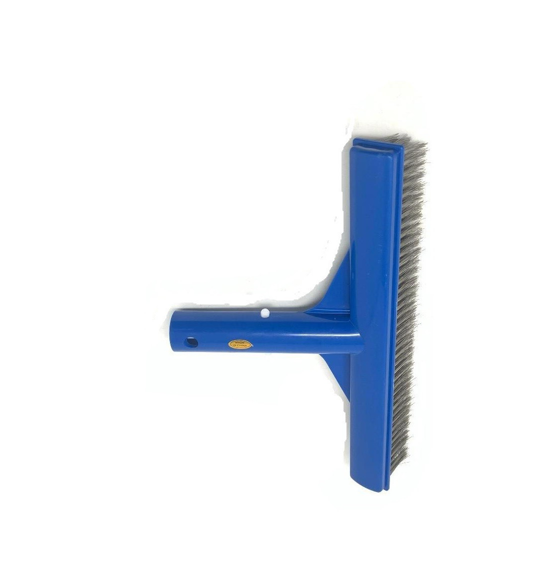 10&Prime; Deluxe Stainless Steel Swimming Pool Algae Brush Wall Brush Universal