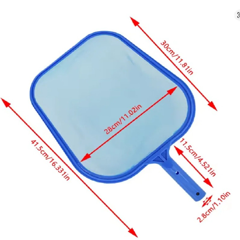 1pc Swimming Pool Leaf Rake Mesh Skimmer Net Spa Pond Cleaning Tool – NEW