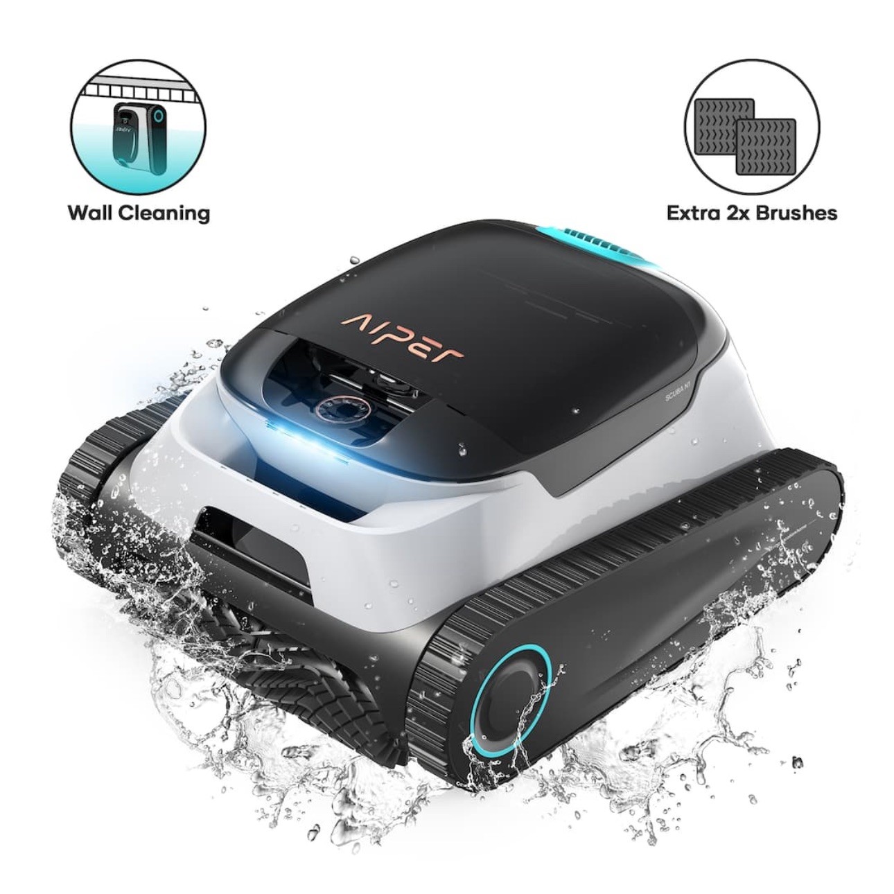 Aiper Scuba N1 Cordless Robotic Pool Vacuum For In Ground Pools Free Shipping