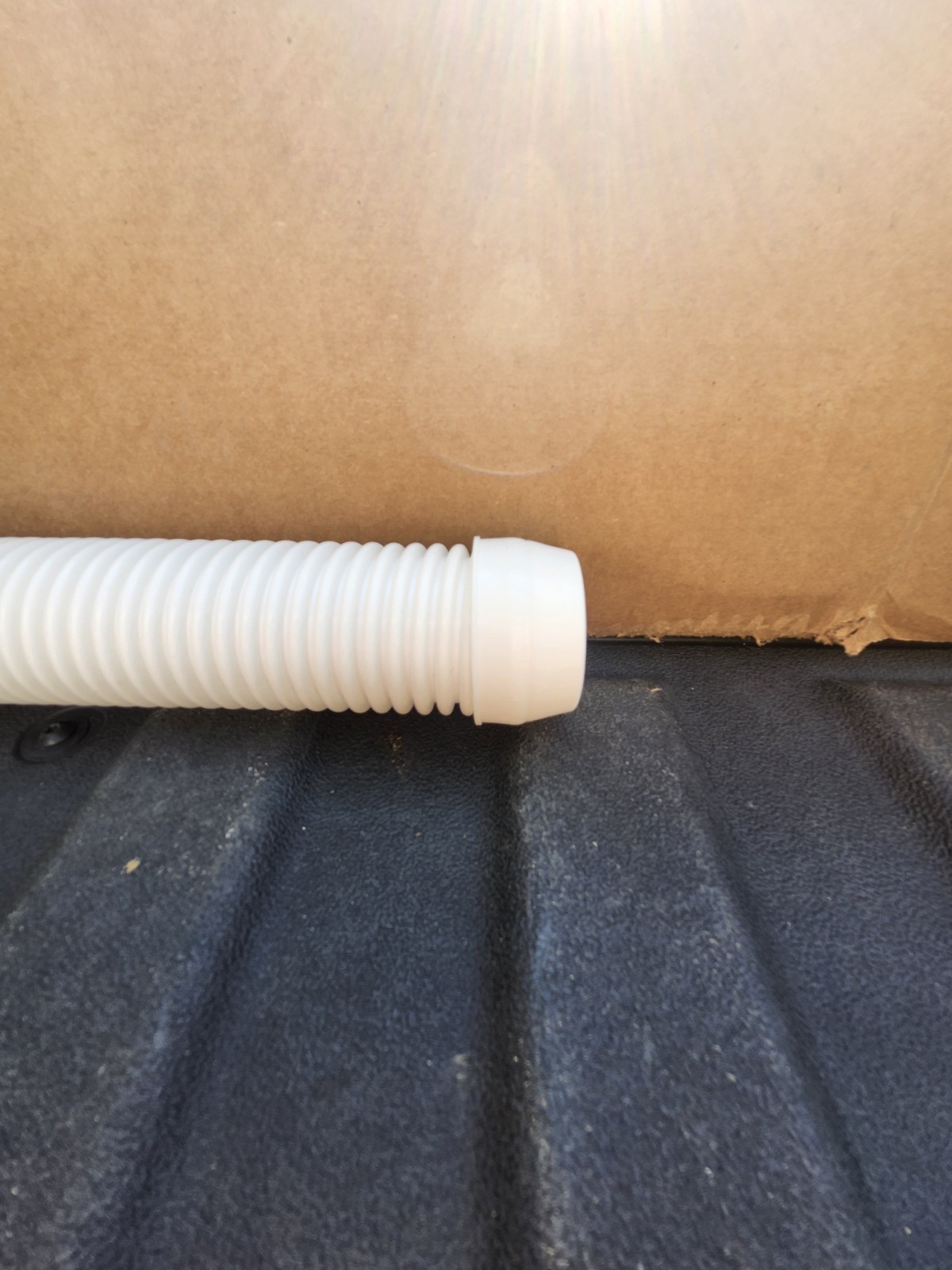 4pc Swimming Pool Vacuum Cleaner Hose Set white 4ft Flexible Sections, 1.5&Prime; Cuff