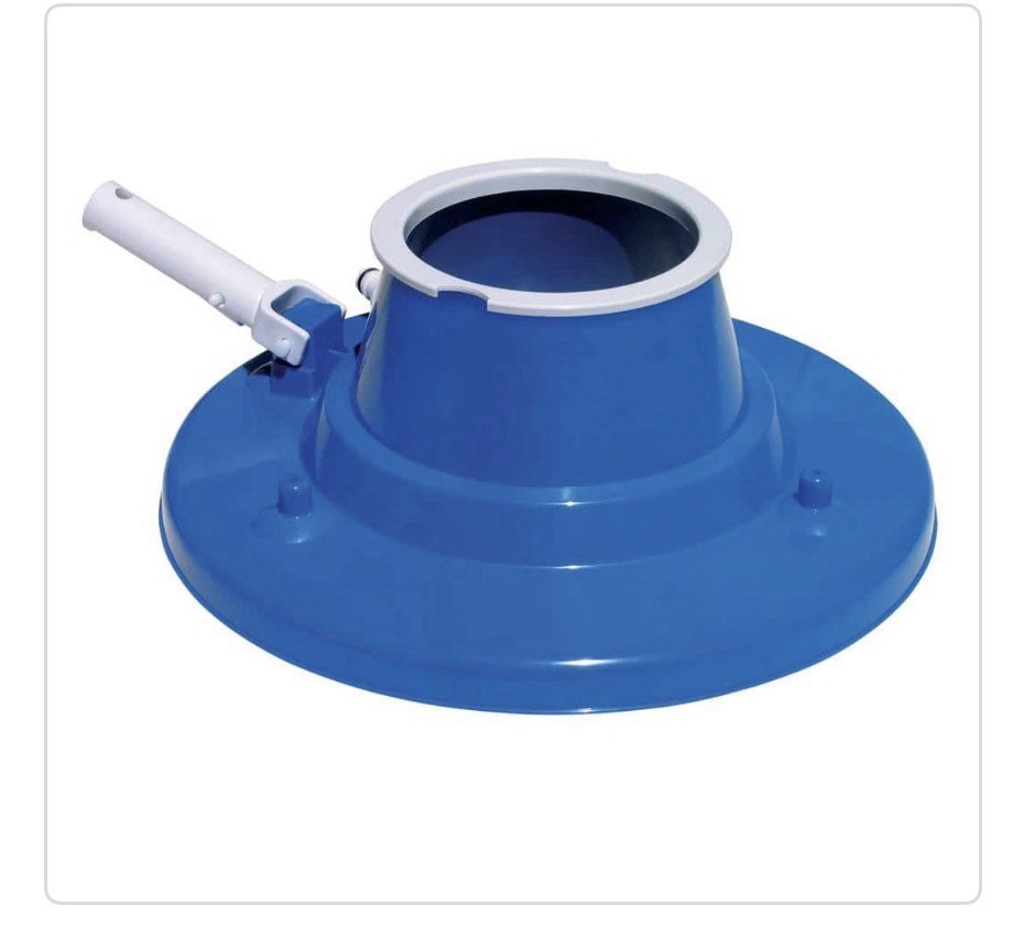 HDX Deluxe Swimming Pool Leaf Vacuum Head with Suction Jets and Leaf Bag
