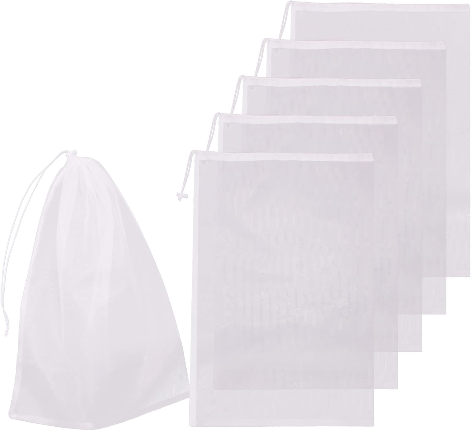 6Pack 24 * 16 » Pool Fine Mesh Filter Bags for Leaf Vacuum Pool Cleaners,Pool