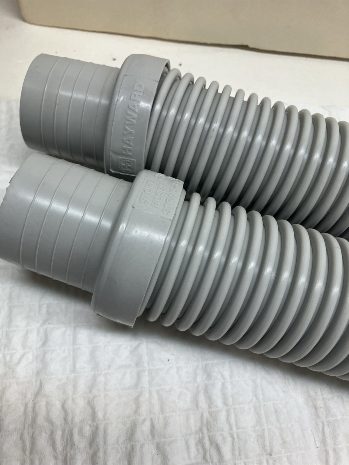 2 Hayward 36&Prime; Light Grey Hose 1 1/2&Prime; opening For Suction Swimming Pool Cleaner.