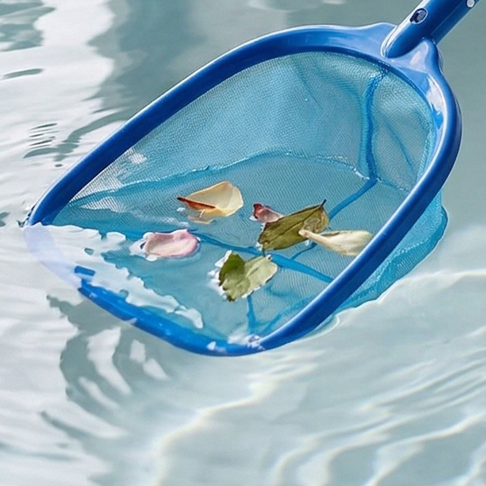 4 Section Pool Skimmer Net Portable For Small Pool Cleaning V1