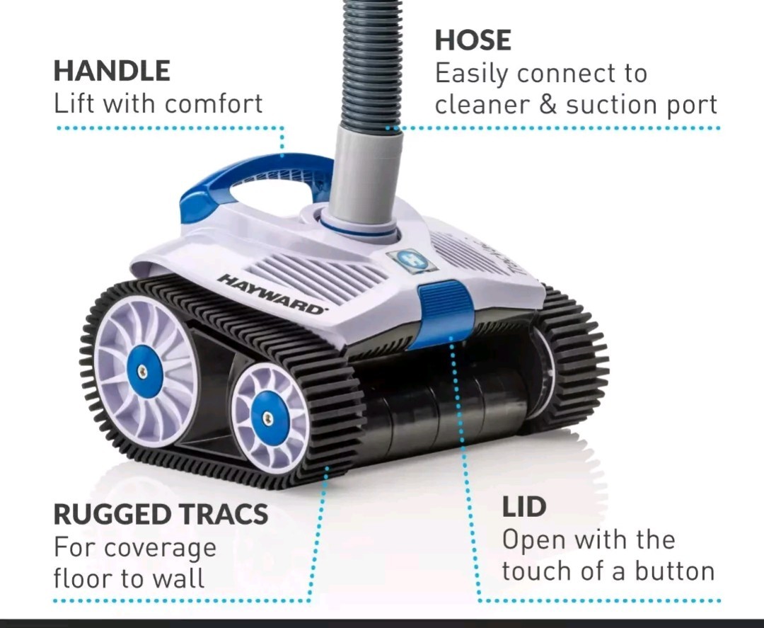 Hayward Trac Vac – Suction Pool Cleaner Automatic Pool Cleaner Wall & floor