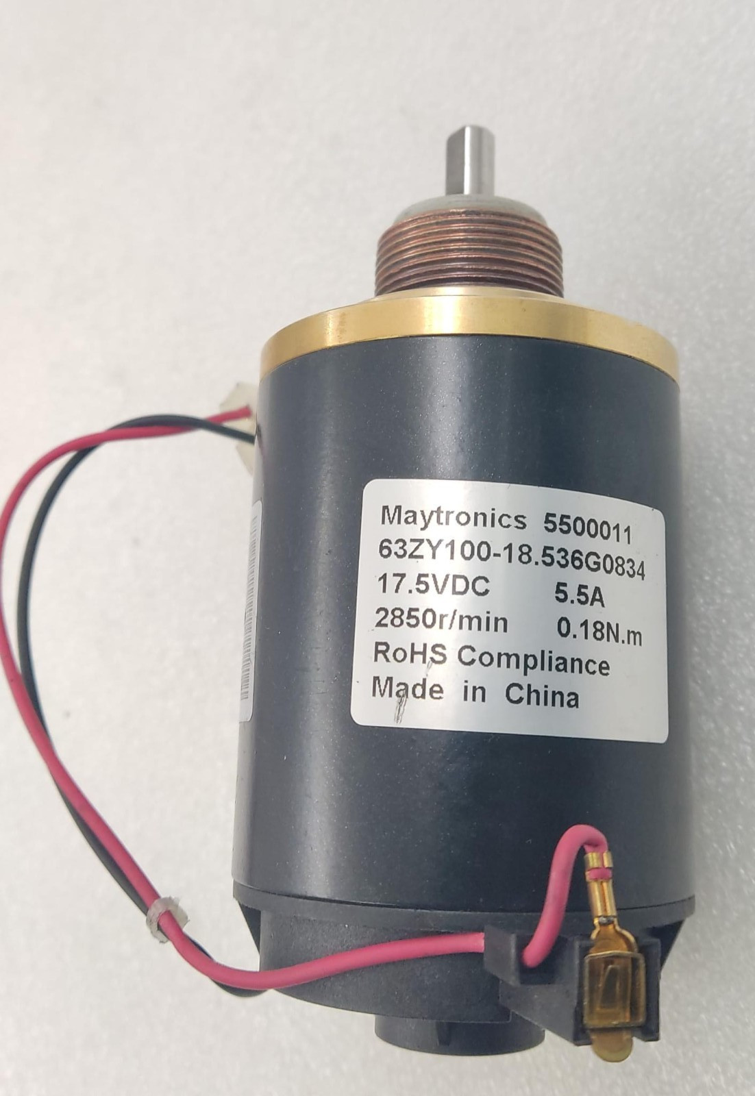 *TESTED* Maytronics Pump Motor 63ZY100 5500011 2850rpm For Dolphin Pool Robot