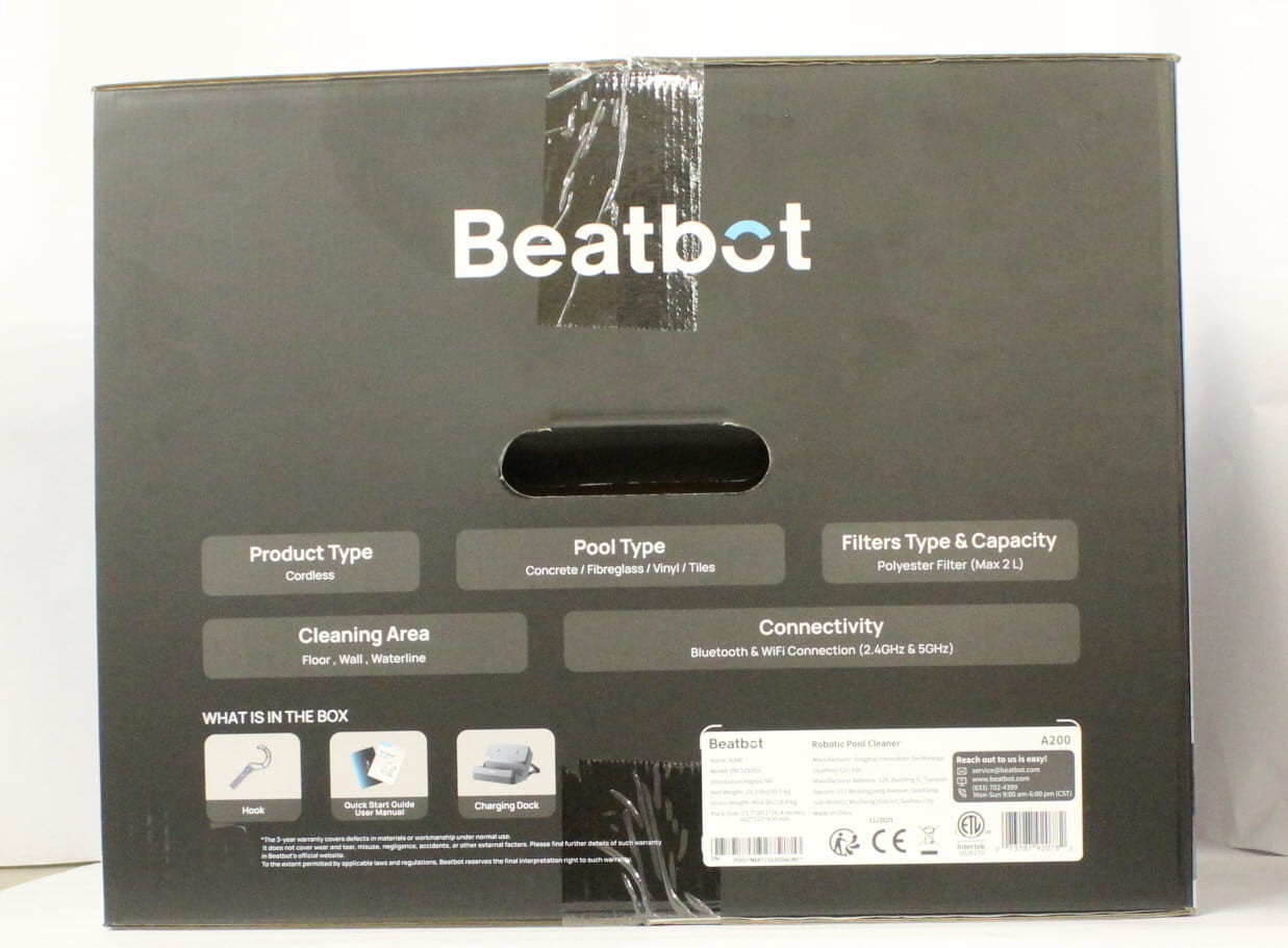 BeatBot A 200 3-in-1 Robotic Cleaner With Water Surface Parking