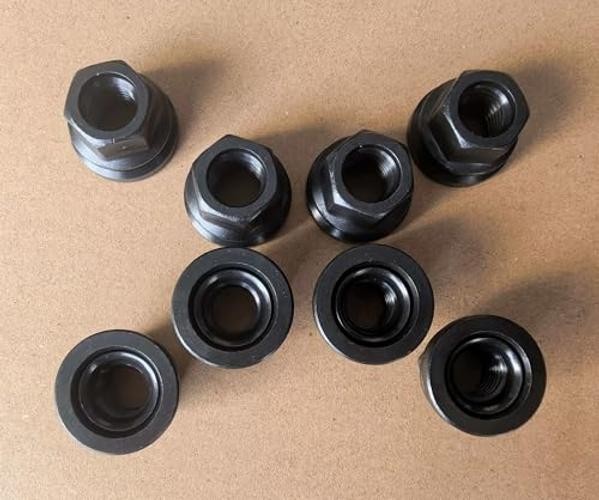 pcs M14*2 Factory Style Open-end Flange Flat Lug Nuts 611-196 Replacement for 8