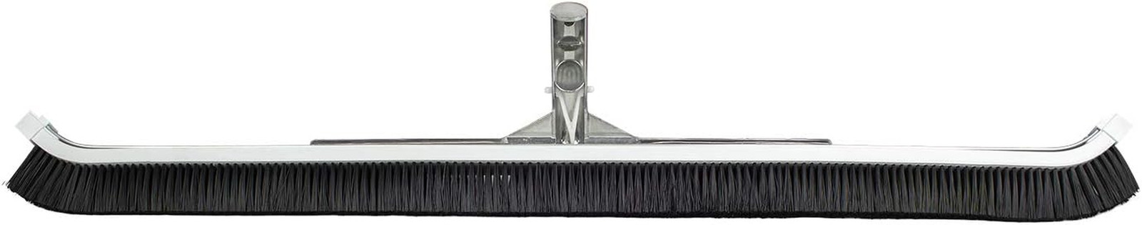 36-Inch Extra-Wide Commercial Swimming Pool Wall Brush, Heavy-Duty Aluminum Back