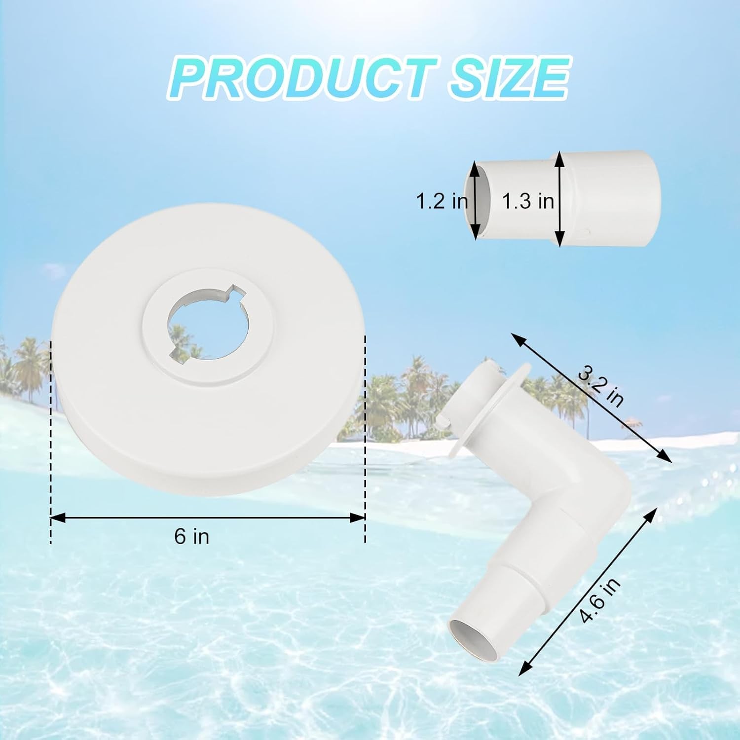SP11041 Pool Skimmer Vacuum Plate for Hayward Swimming Pool Skimmer SP1090, S…