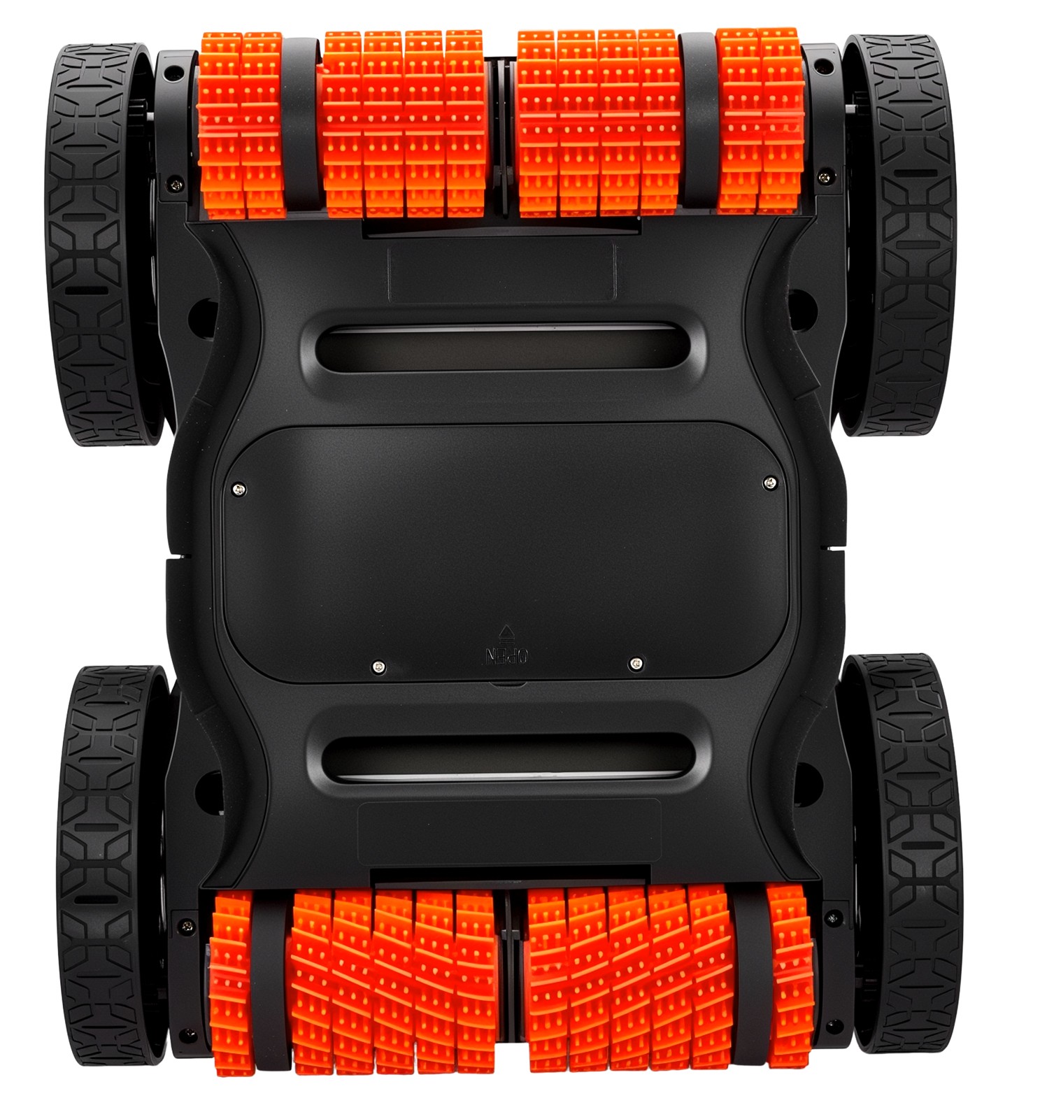 Black Automatic Robotic Pool Cleaner for In-ground & Above-Ground Pools 5640 GPH