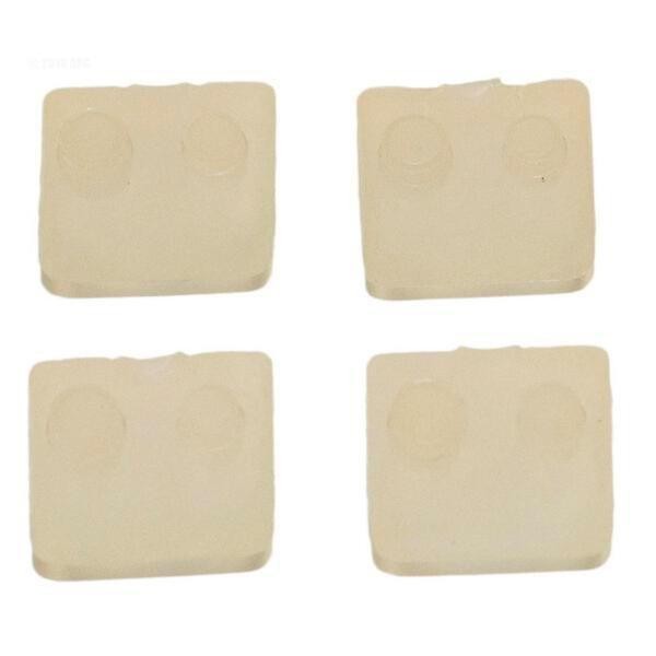 Hayward AXV414P Concrete Shoes for Pool Vac XL/Navigator Pro (Set of 4)