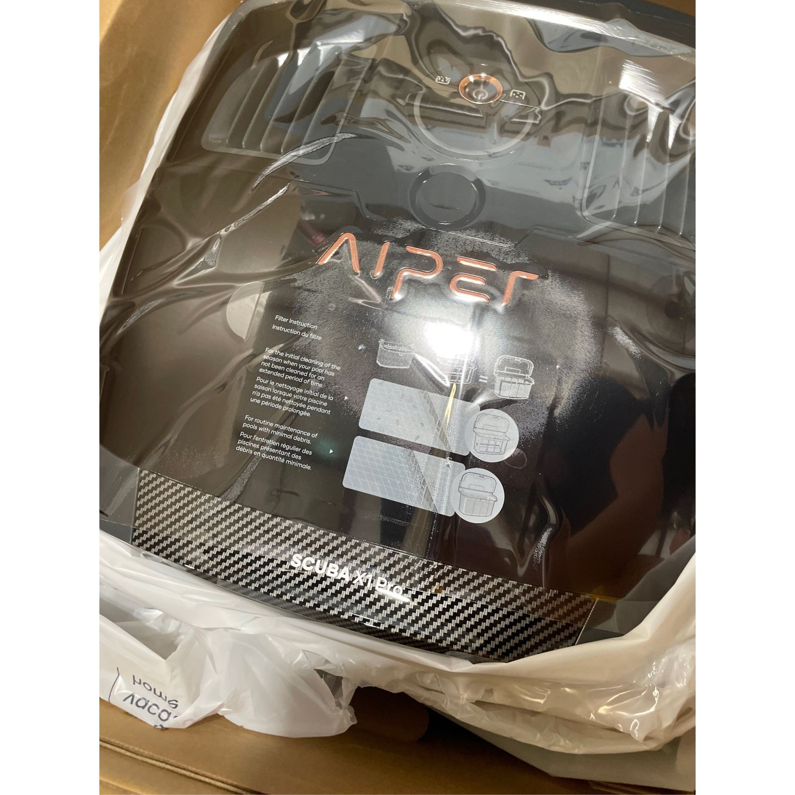 Aiper Scuba X1 Pro Max Cordless Robotic Pool Cleaner, App Control, Floor/Walls