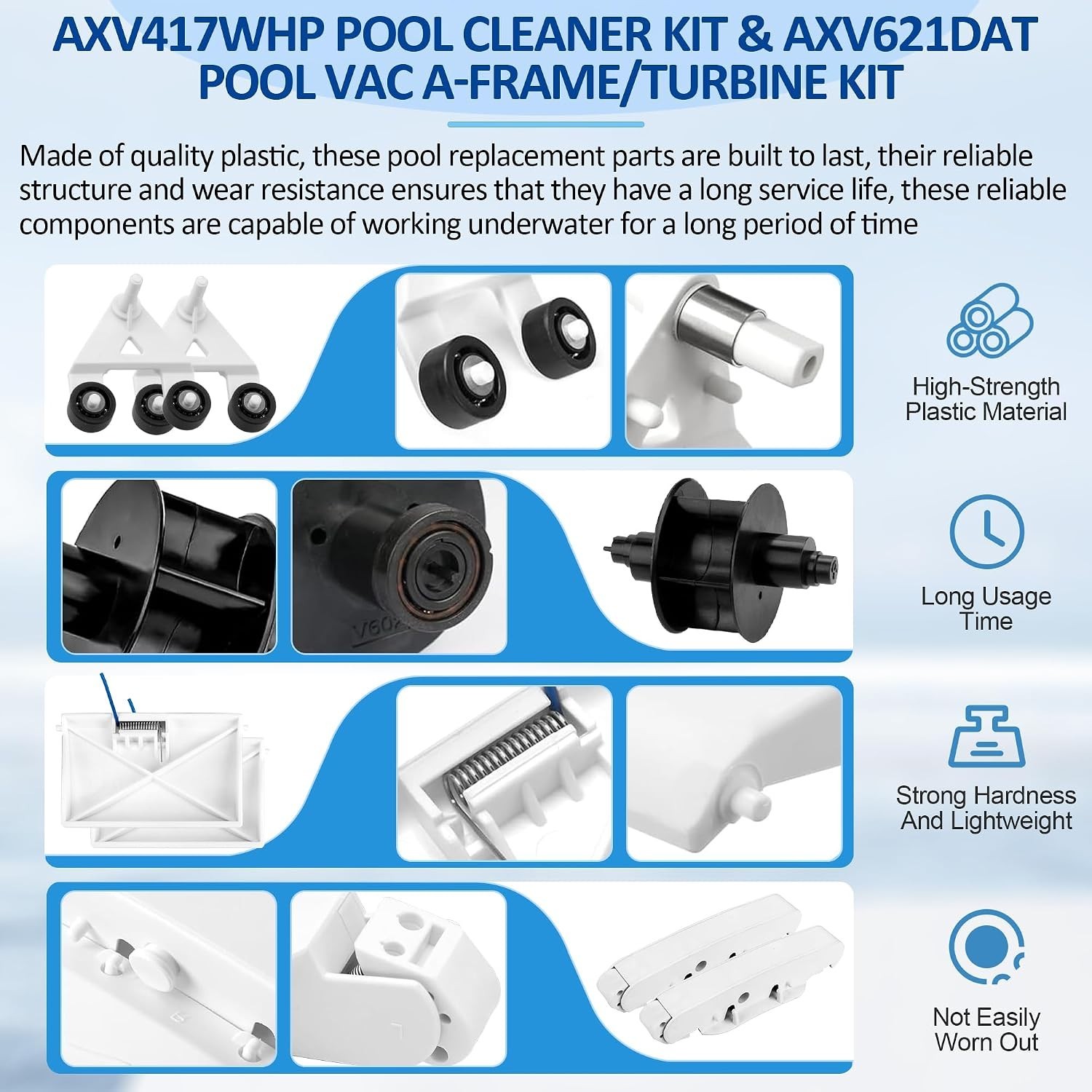 Pool Cleaner Pod Kit & Parts for Hayward Navigator