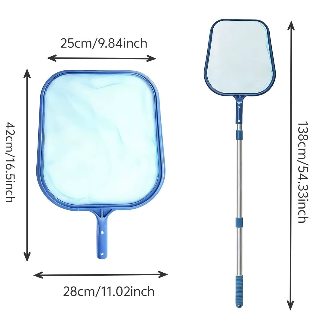 Pool Skimmer Net Leaf Rake Deep Bag Spa Cleaning Tool Swimming Pool Accessories