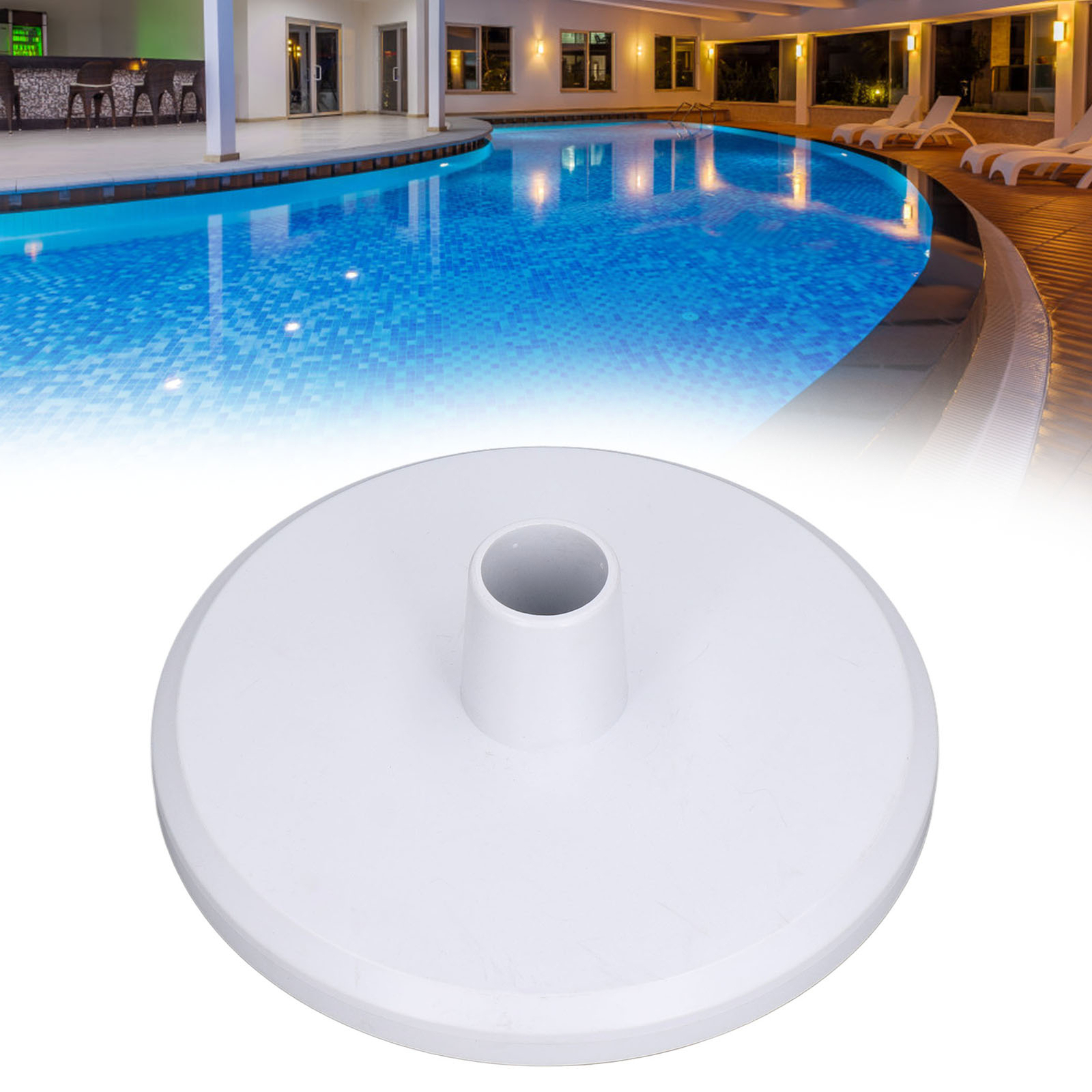 New Swimming Pool Skimmer Vac Vacuum Hose Adapter Plate Parts Cleaning Access AC